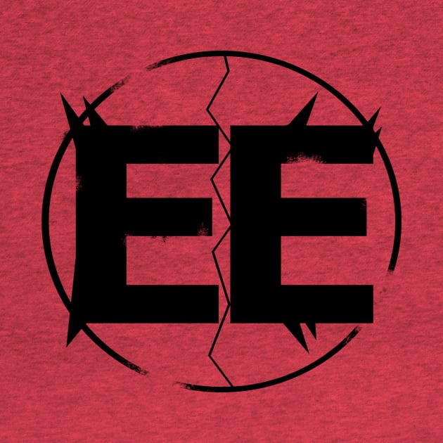 EXPLODING EARTHS E/E HERO LOGO - BLACK by Explodingearths